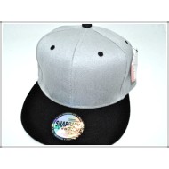 1403-08 2-Ton Snapback GREY/BLK