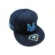 1404-06 SALE 3 Logo Fitted "N.CAROLINA" NAVY