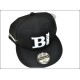 1404-06 B MORE CITY FITTED HAT BLK/WHT