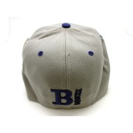 1404-06 B MORE CITY FITTED HAT GRY/PUR