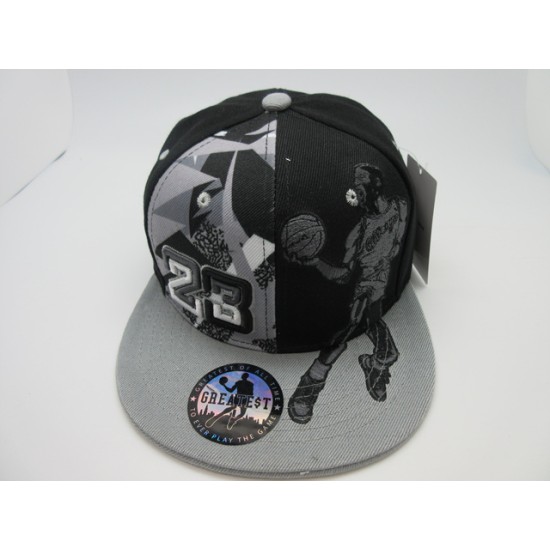 1905-05 LEGEND "DUNK 23" SNAP BACK BLK/GRY