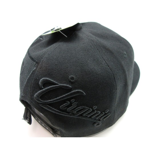 CITY NAME "SIDE WAY" SNAP BACK 1907-07 VIRGINIA BK/BK