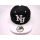 2007-10 3 2-TONE SNAP BACK NEW JERSEY BLK/WHT