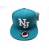 2007-09 2LOGO SOLID SNAP BACK NEW JERSEY AQ/WHT