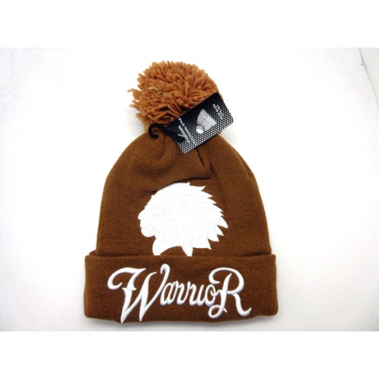 WARRIOR 2008-16 KNIT HAT TIM/WHT