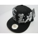 2102-01 CITY SPLASH SNAP BACK LA BLACK/SILVER