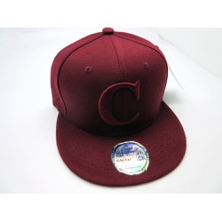 2104-10 CITY CLASSIC 21 SNAP BACK CHICAGO BURGUNDY 