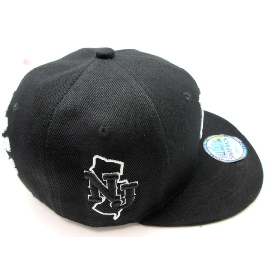 2104-10 CITY CLASSIC 21 SNAP BACK NEW JERSEY BLK/BLK 