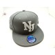 2104-10 CITY CLASSIC 21 SNAP BACK NEW JERSEY GRY/WHT