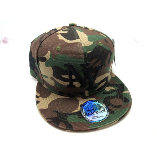 2104-10 CITY CLASSIC 21 SNAP BACK NEW YORK CAMO