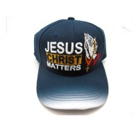 2109-20 RELIGIOUS HAT "J.C MATTER" NAV/WHT