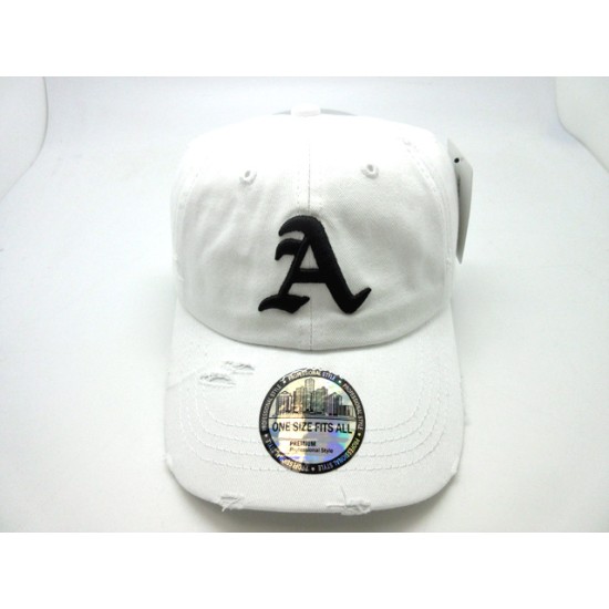 2110-04 CITY VINTAGE 2 LOGO HAT ATLANTA WHITE/BLK