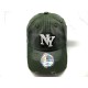 2110-04 CITY VINTAGE 2 LOGO HAT NY OLV/BLK