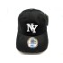 2110-04 CITY VINTAGE 2 LOGO HAT NY BLK/WHT