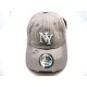 2110-04 CITY VINTAGE 2 LOGO HAT NY GRY/WHT