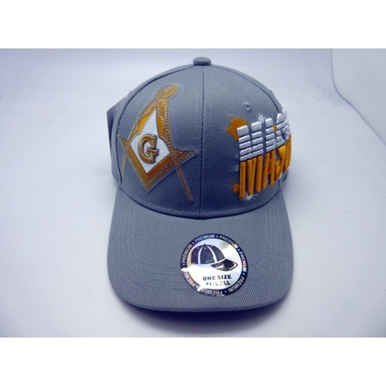 2203-25 MASON "SPLASH" SNAP BACK GREY