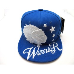 2205-17 WARRIOR COLLASSAL HAT ROY/WHITE