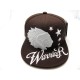 2205-17 WARRIOR COLLASSAL HAT BROWN/WHITE