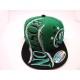 2205-09 HURRICANE CITY NAME SNAP BACK BOSTON KEL/BLK