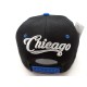 2205-09 HURRICANE CITY NAME SNAP BACK CHICAGO B/S WHT/ROY