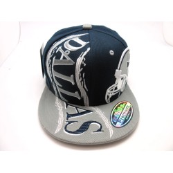 2205-09 HURRICANE CITY NAME SNAP BACK DALLAS NAV/GRY