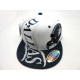 2205-09 HURRICANE CITY NAME SNAP BACK DALLAS WHT/NAV