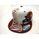 2205-09 HURRICANE CITY NAME SNAP BACK WASHINGTON WHT/BUR