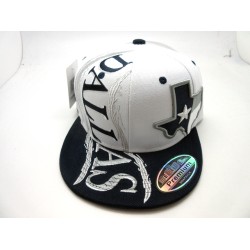 2205-09 HURRICANE CITY NAME SNAP BACK DALLAS MAP WHT/NAV