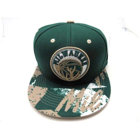 2207-04 CITY SNAP BACK "CIRCLE LOGO" MILWAUKEE HGR/KHA