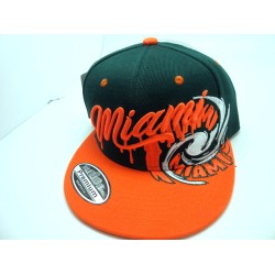 2303-19 CITY NAME SNAP BACK"DRIP"MIAMI HGR/ORA