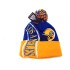 2304-01 CITY NAME KNIT"HURRICANE" HAT LA ROY/GOL