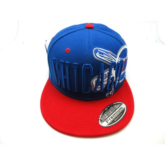 2307-06 CITY SNAP BACK "SUPER WALL" CHICAGO ROY/RED
