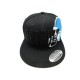 2307-06 CITY SNAP BACK "SUPER WALL" DETROIT BLACK