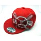 2307-06 CITY SNAP BACK "SUPER WALL" PHILLY BURGUNDY