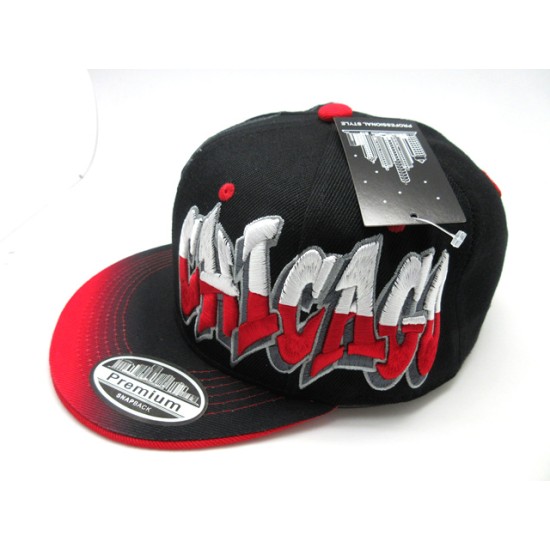 2401-14 GRAFFTI CITY NAME SNAP CHICAGO TCAMO/RED