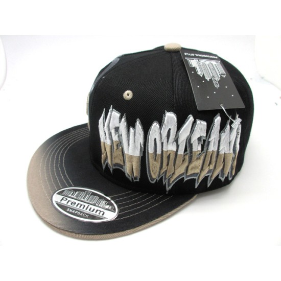 2401-14 GRAFFTI CITY NAME SNAP NEW ORLEANS BK/KHA/CAMO