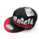 2401-14 GRAFFTI CITY NAME SNAP GEORGIA BLK/RED