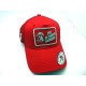 2401-25 TRUCKER MESH "701 CHAPO" RED