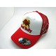 2404-07 MESH BACK TRUCKER "REAL BULLY" RED/WHT