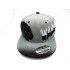 2405-19 WARRIOR "GRAFFTI" SNAP BACK GRY/BLK