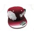 2405-19 WARRIOR "GRAFFTI" SNAP BACK BUR/WHT