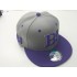 City MVP Snapback 1405-02 BALTIMORE GREY/PURPLE