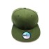 1404-05 Plain Snapback OLIVE GREEN