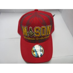 1804-11 MASON HAT RED