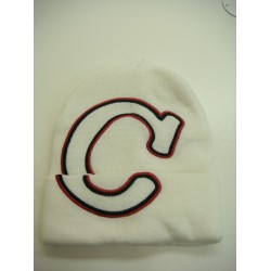 Jumbo Skull Cap "CHICAGO" WHT/RED