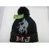 WINTER MJ 23 POM KNIT HAT 1808-12 BLK/BLK