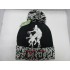 WINTER MJ 23 POM KNIT HAT 1808-12 BLK/WHT